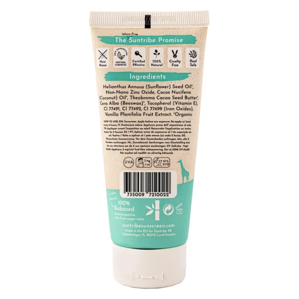 Suntribe - Natural Mineral Sunscreen Spf 30 - Naturlig solkrem - Image 2